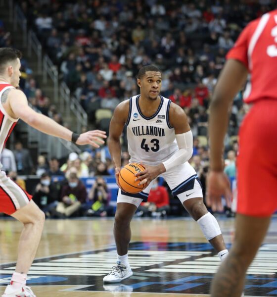 Villanova Wildcats forward Eric Dixon (43) March 20, 2022 David Hague/PSN