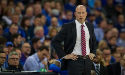 OMAHA, NE - JANUARY 17: Seton Hall head coach Kevin Willard reacting to the play on the court during the first half of a college basketball game against Creighton on January 17, 2018 the CenturyLink Center in Omaha, Nebraska. Creighton defeated Seton Hall 80 to 63. (Photo by John Peterson/Icon Sportswire)