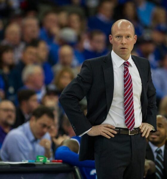 OMAHA, NE - JANUARY 17: Seton Hall head coach Kevin Willard reacting to the play on the court during the first half of a college basketball game against Creighton on January 17, 2018 the CenturyLink Center in Omaha, Nebraska. Creighton defeated Seton Hall 80 to 63. (Photo by John Peterson/Icon Sportswire)