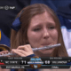 Former Villanova band member Roxanne Chalifoux goes viral in the wake of Villanova's 2015 Round of 32 loss to NC State.