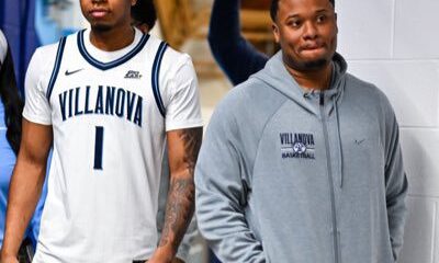 Former Maryland assistant coach Ricky Harris changes his profile picture to Villanova colors. Image courtesy of Ricky Harris' Twitter (X) account.