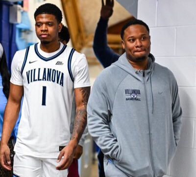 Former Maryland assistant coach Ricky Harris changes his profile picture to Villanova colors. Image courtesy of Ricky Harris' Twitter (X) account.