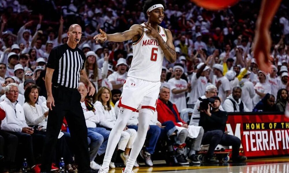 Maryland forward and Villanova transfer target Tafara Gapare. Image courtesy of Tafara Gapare's instagram account.