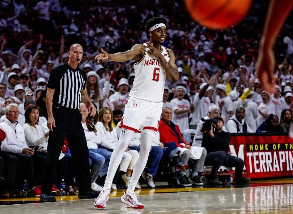 Maryland forward and Villanova transfer target Tafara Gapare. Image courtesy of Tafara Gapare's instagram account.