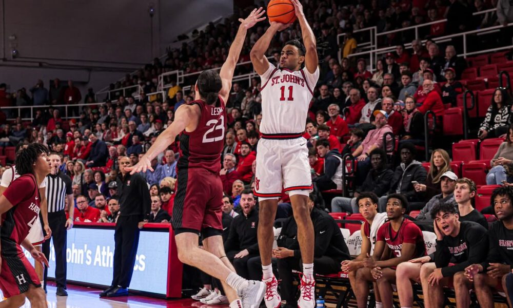 Incoming St. Joseph's transfer Jaiden Glover. Image courtesy of Jaiden Glover's Instagram account.