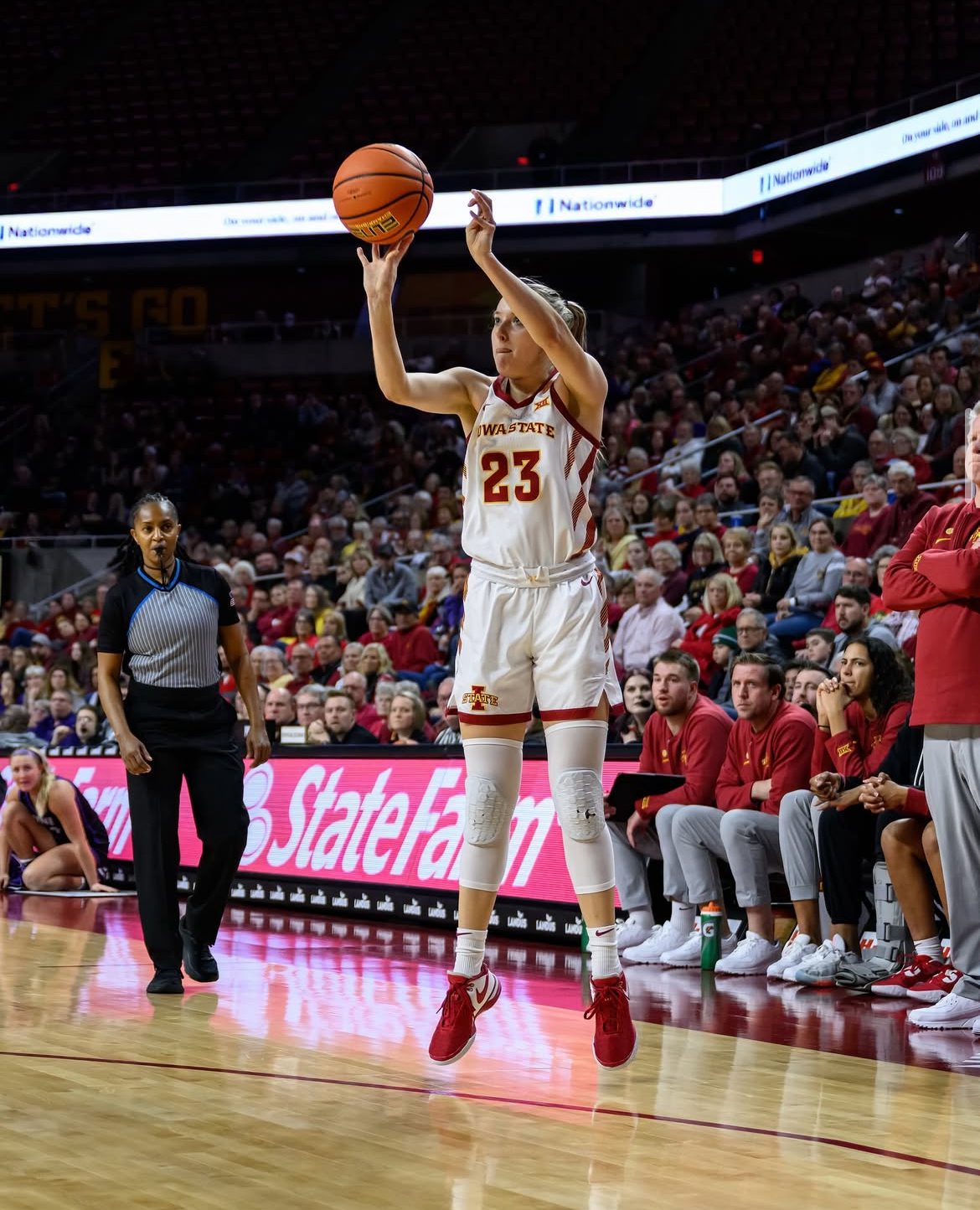 Villanova transfer pickup Kelsey Joens. Image courtesy of Iowa State Cyclones.