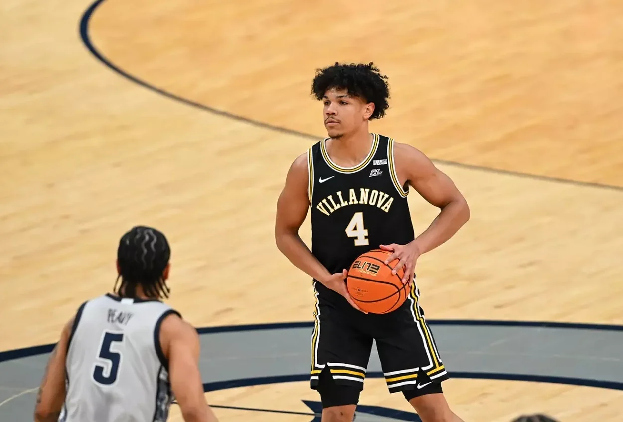 Villanova rising junior Tyler Perkins. Image courtesy of Villanova Athletics.