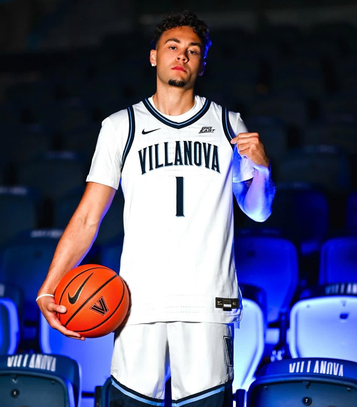 Villanova transfer Malcolm Flaggs. Image courtesy of Malcolm Flaggs' Instagram account.