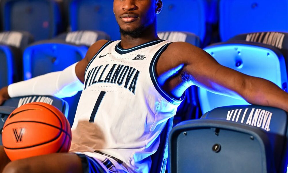 2025 VIllanova combo guard recruit Chris Jeffrey. Image courtesy of Chris Jeffrey's Instagram account.
