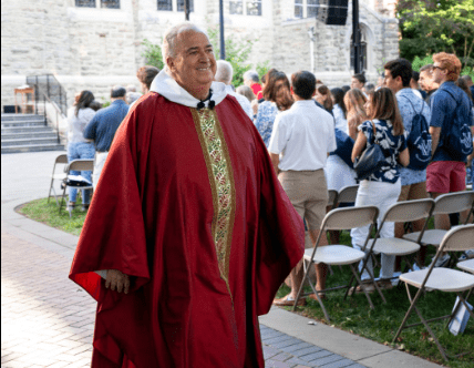 Villanova University President Father Peter M. Donohue. Image courtesy of Villanova University.
