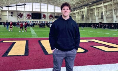 Villanova football commit Patrick Degnan. Image courtesy of Patrick Degnan's Twitter account.