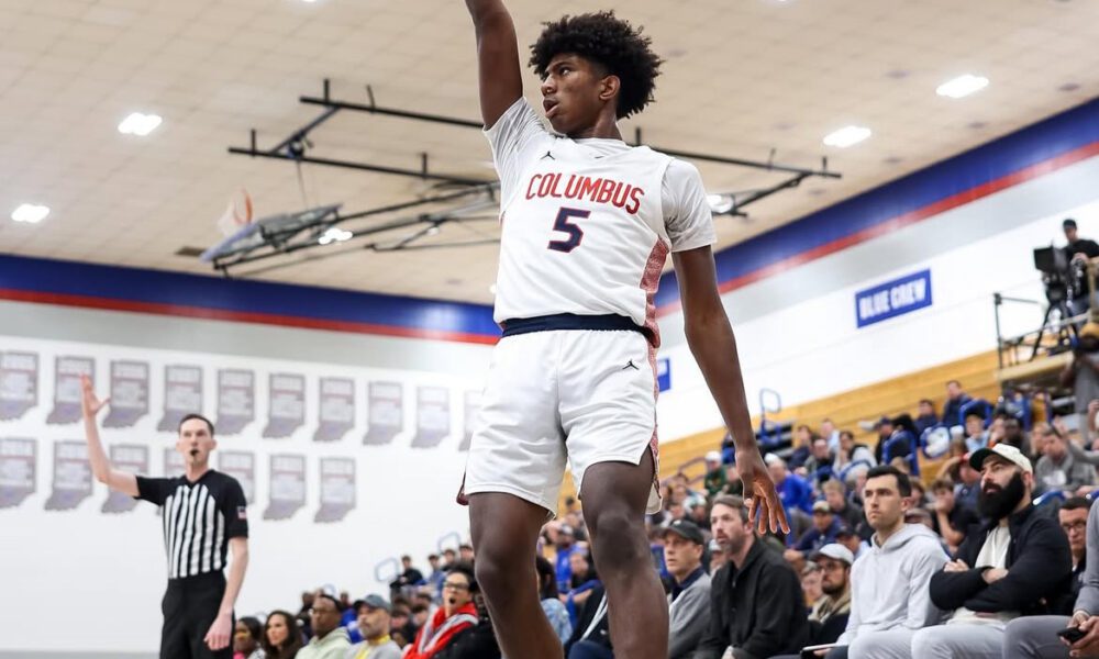Villanova recruiting target Jaxon Richardson. Image courtesy of Jaxon Richardson's Instagram account.