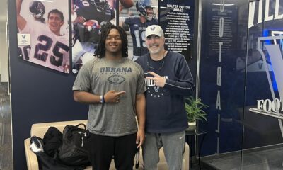 Villanova football target Thomas Coates. Image courtesy of Thomas Coates' Twitter.
