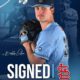 Villanova Baseball starting pitcher and St. Louis Cardinals signee Bobby Olsen. Image courtesy of Villanova Baseball.