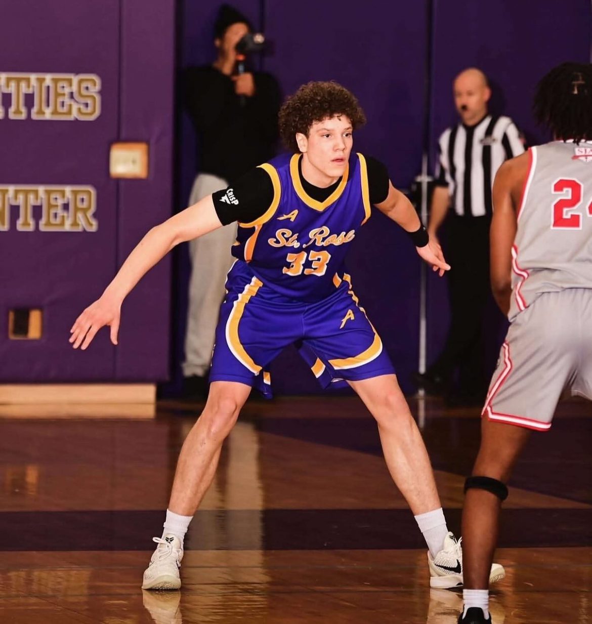 Villanova recruiting target Jayden Hodge. Image courtesy of Jayden Hodge's Instagram account.