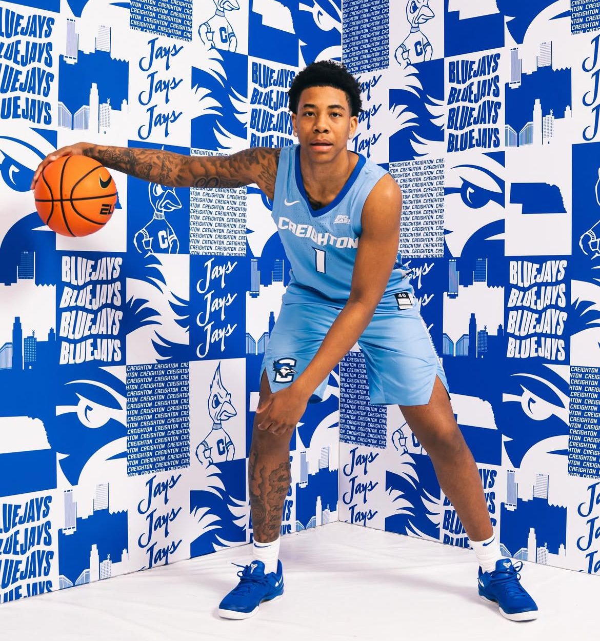 Creighton transfer Blake Harper. Image courtesy of Blake Harper's Instagram account.