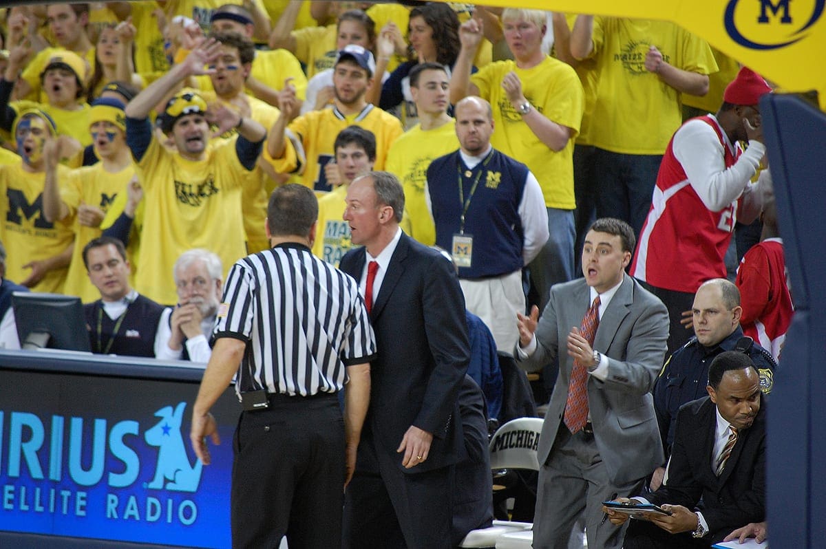 Butler head coach Thad Matta during his time with Ohio State. Image courtesy of Wikipedia.