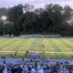 Widener University's Leslie C. Quick Stadium ahead of a matchup between La Salle College High School and Roman Catholic.