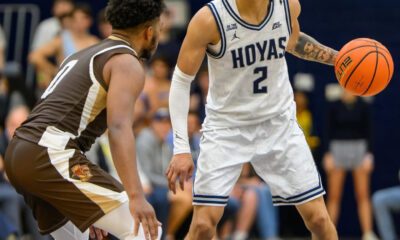 Georgetown guard Malik Mack. Image courtesy of Malik Mack's Instagram account.