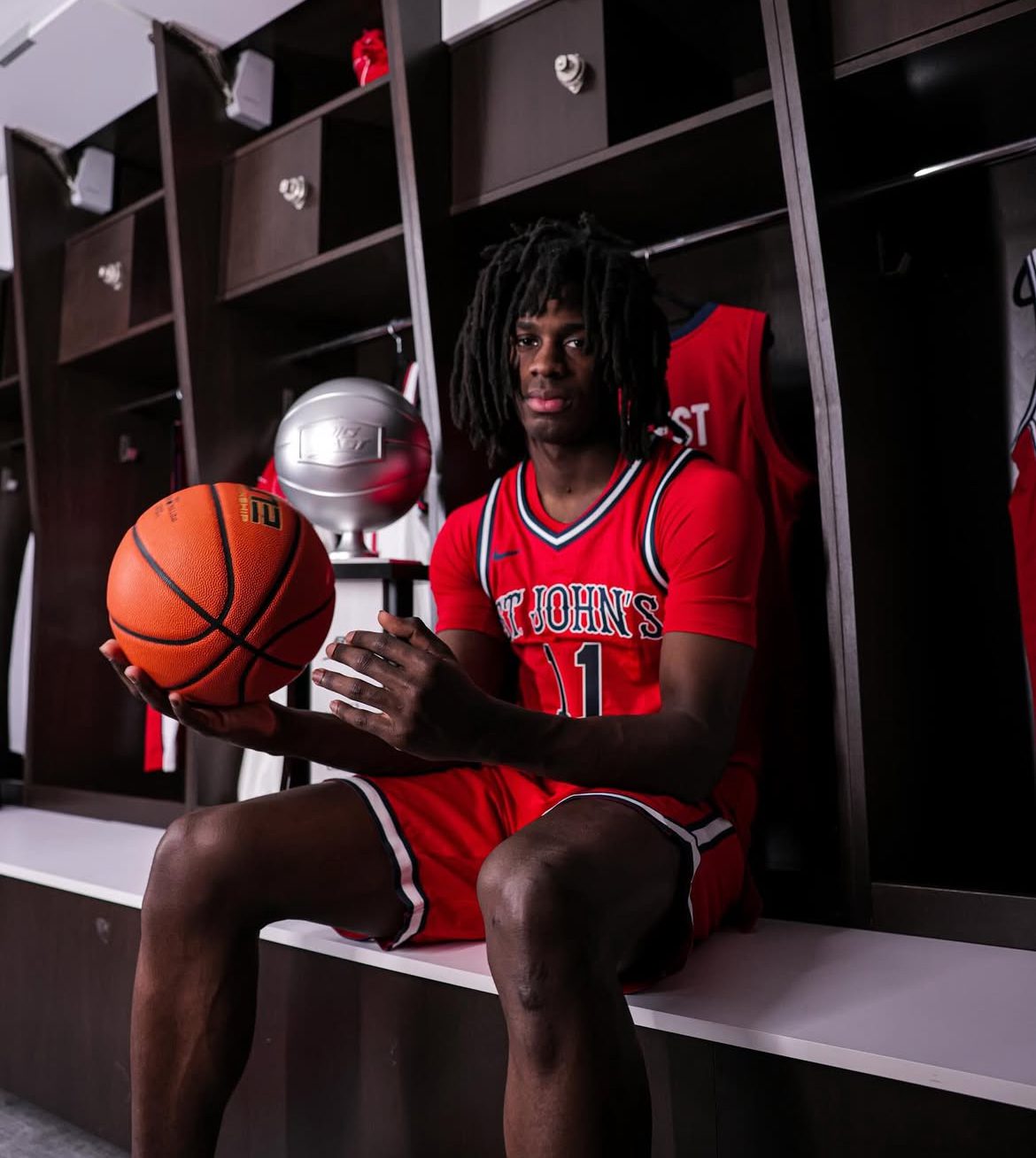 St. John's five-star transfer Ian Jackson. Image courtesy of Ian Jackson's Instagram account.