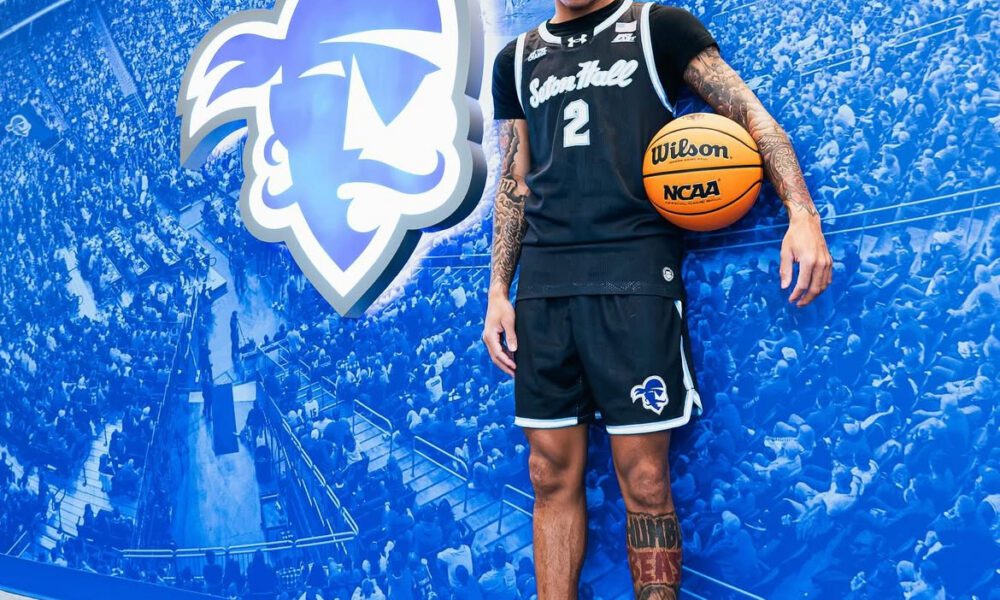 Seton Hall Pirates transfer and West Philadelphia native Adam "Budd" Clark. Image courtesy of Adam Clark's Instagram account.