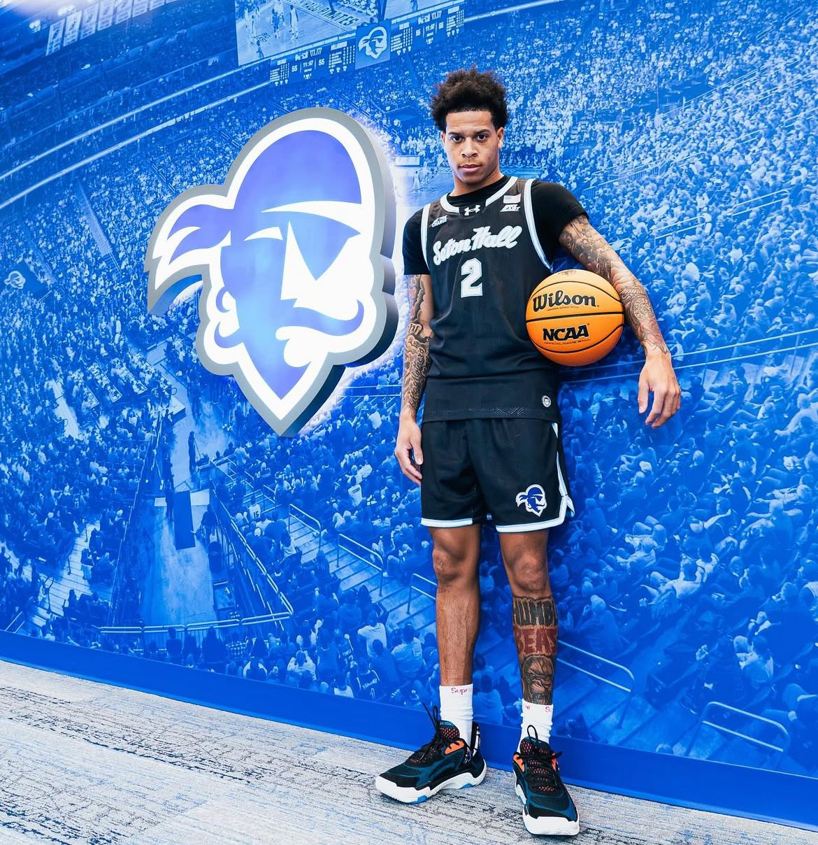 Seton Hall Pirates transfer and West Philadelphia native Adam "Budd" Clark. Image courtesy of Adam Clark's Instagram account.