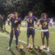 Roman Catholic Division I targets Ash Roberts (0), Semaj Beals (1) and Eyan Stead (12).