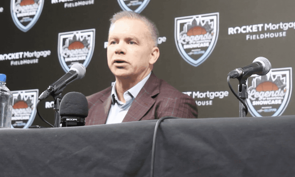DePaul Blue Demons head coach Chris Holtmann during his time with Ohio State.