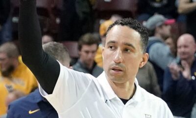 Marquette head coach Shaka Smart. Image courtesy of Wikipedia user Jakecolo.