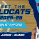 Villanova Men's Basketball junior guard Zion Stanford. Graphic by Griffin Floyd/Phildelphia Sports Now