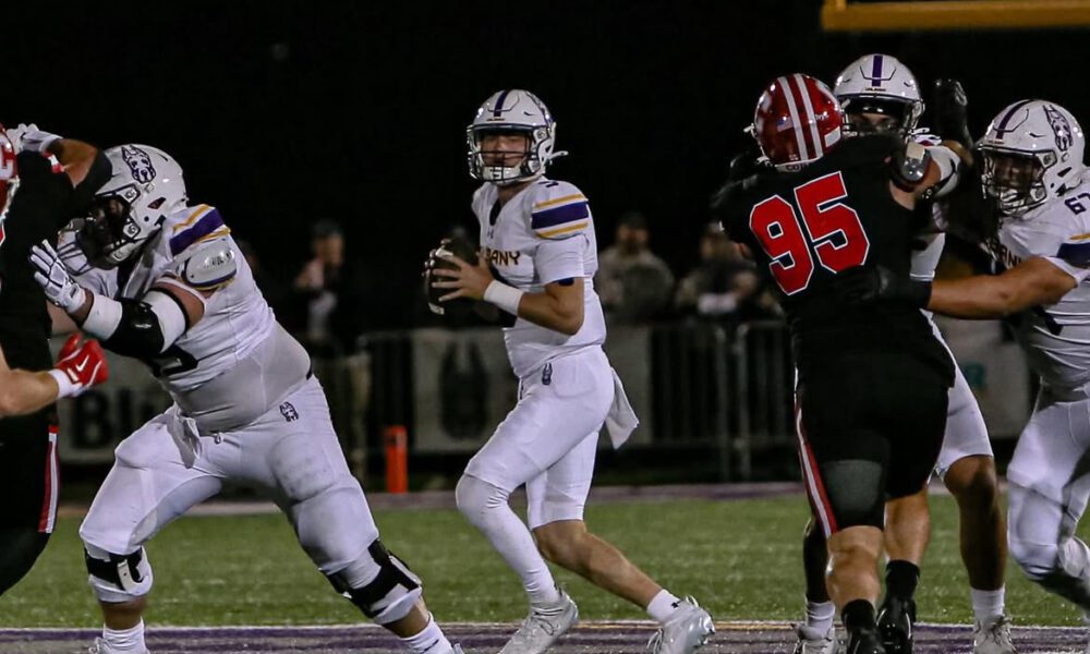 Albany Quarterback Jack Shields. Image courtesy of Jack Shields' Instagram account.