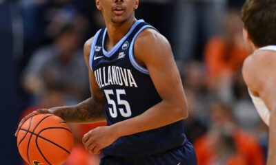 Villanova freshman Point guard Acaden Lewis. Image courtesy of Villanova MBB's Instagram account