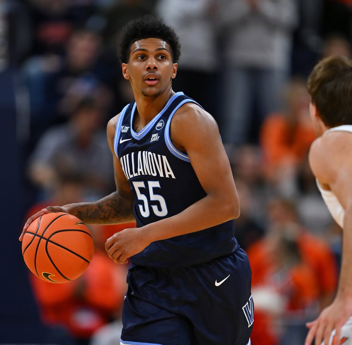 Villanova freshman Point guard Acaden Lewis. Image courtesy of Villanova MBB's Instagram account
