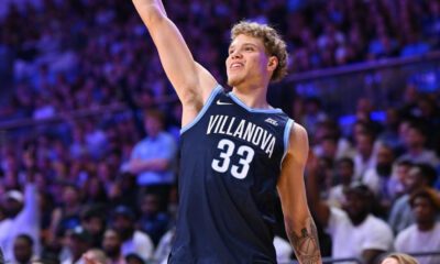 Villanova forward Matt Hodge. Image courtesy of Matt Hodge's Instagram account.