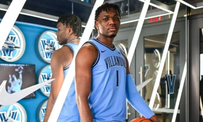 Villanova Men's Basketball center Niko Onyekwere. Greg Carroccio/Villanova Athletics/Sideline Photos