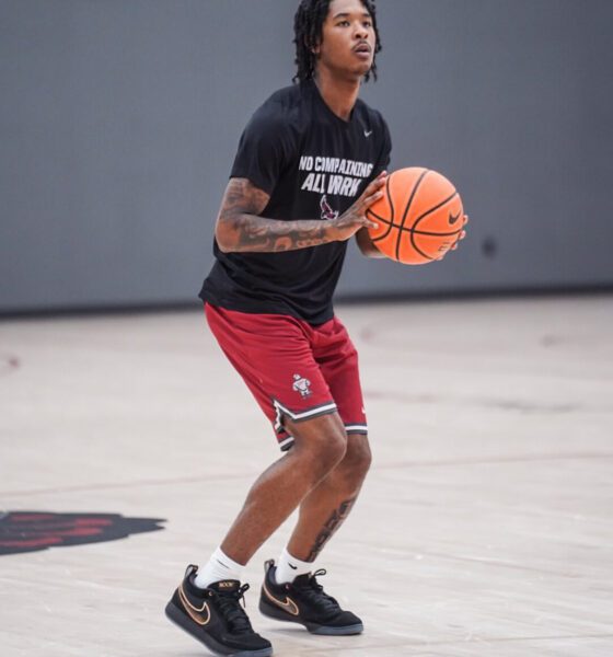 Saint Joseph's Men's Basketball guard Deuce Jones. Image courtesy of Saint Joseph's MBB's Instagram account.