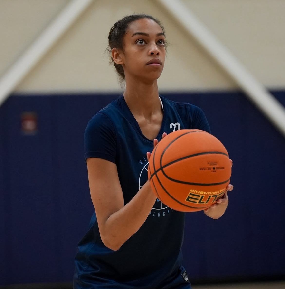 Villanova Women's Basketball freshman guard Kennedy Henry. Image courtesy of Nova WBB's Instagram account.