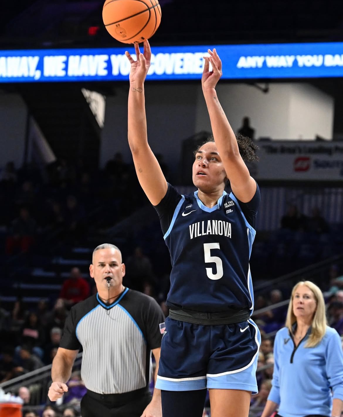 Villanova senior guard Ryanne Allen. Image courtesy of Nova WBB's Instagram account.