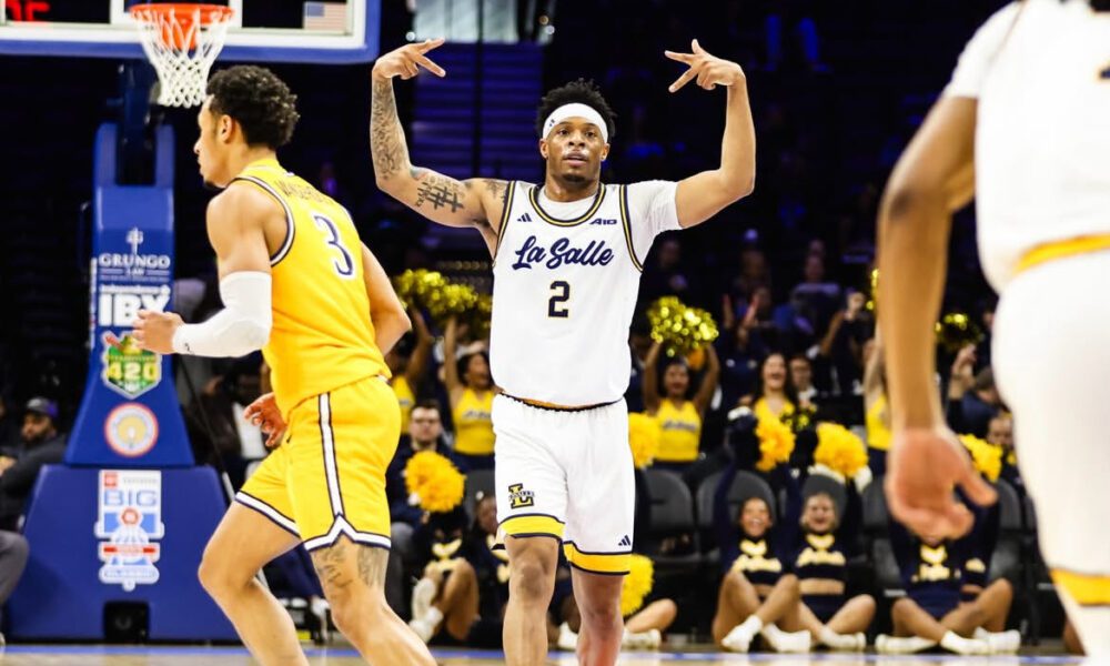 La Salle guard Jaeden Marshall. Image courtesy of La Salle MBB's Instagram account