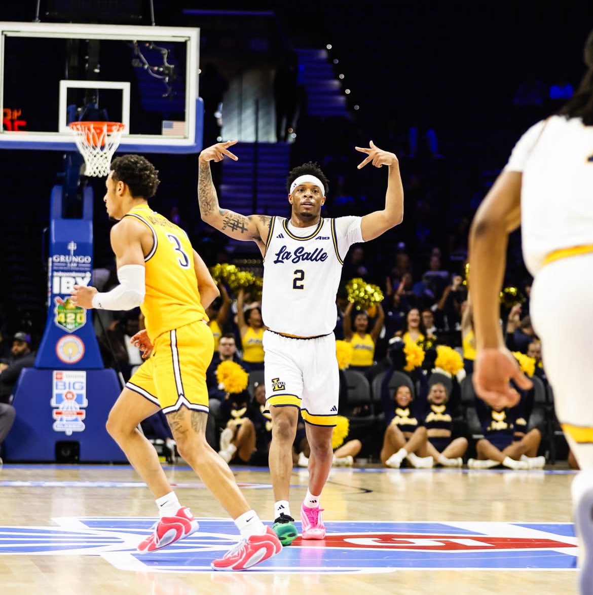 La Salle guard Jaeden Marshall. Image courtesy of La Salle MBB's Instagram account