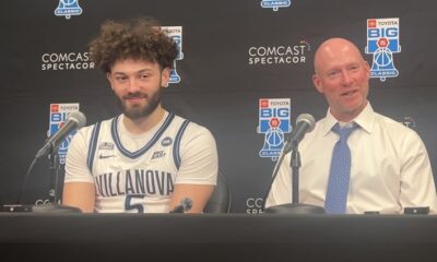 Villanova guard Devin Askew and head coach Kevin Willard. Griffin Floyd/Philadelphia Sports Now