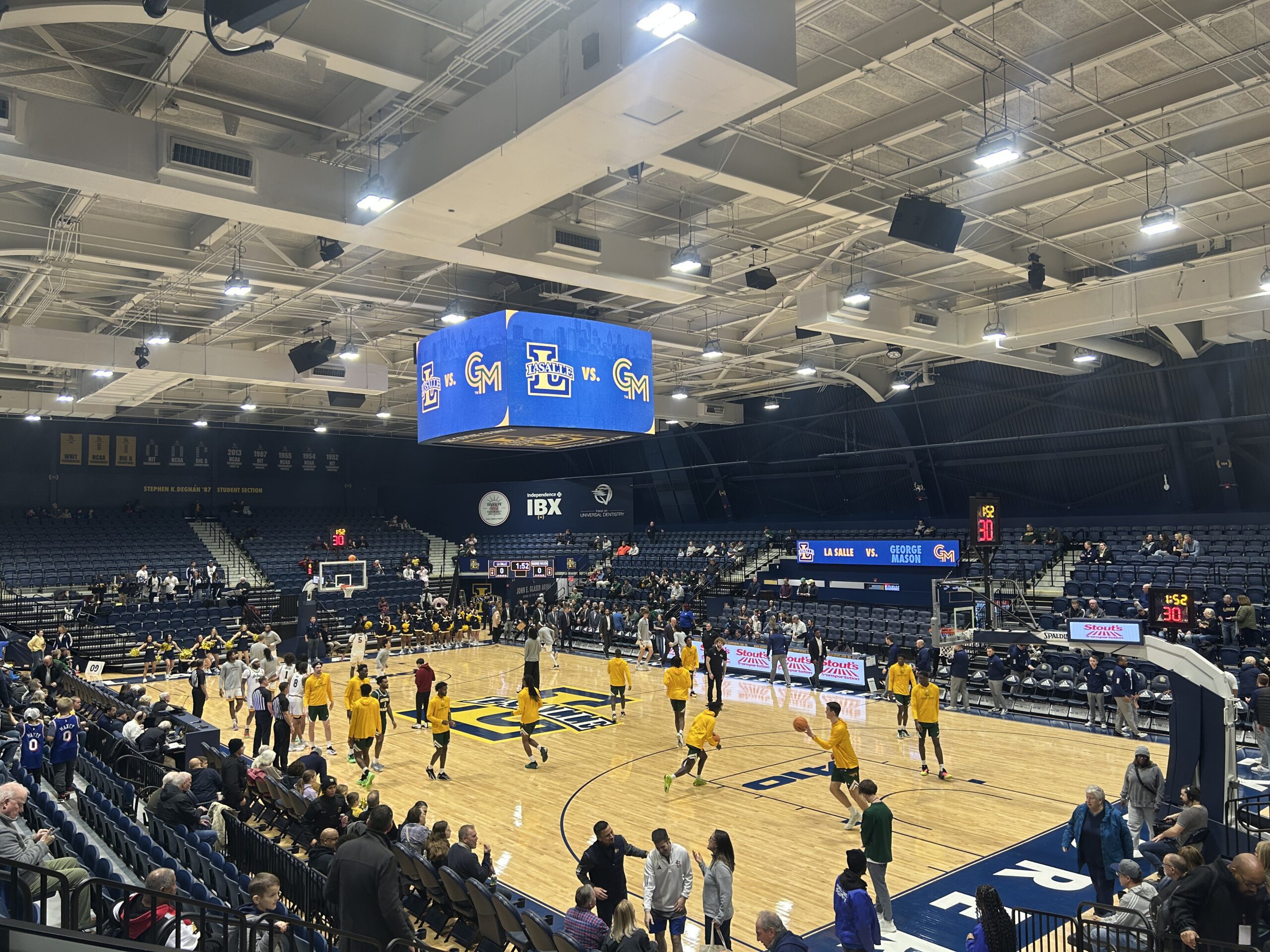 John E. Glaser Arena ahead of La Salle's 80-75 loss to George Mason on Dec. 31. Griffin Floyd/Philadelphia Sports Now