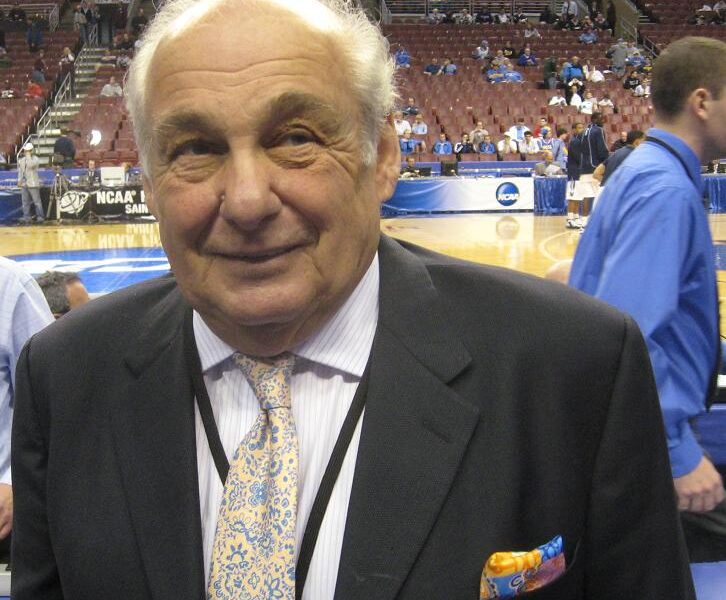 national championship winning Villanova head coach Rollie Massimino. Image courtesy of Wikipedia/Dealphungo