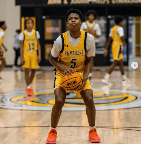 Villanova recruiting target Carter Fisk. Image courtesy of Carter Fisk's Instagram account.