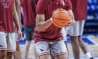 Saint Joseph's guard Jaiden Glover-Toscano. Image courtesy of sjuhawks_mbb's Instagram account.