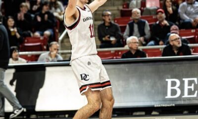 Davidson guard and Lower Merion product Sam Brown. Image courtesy of Sam Brown's Instagram account