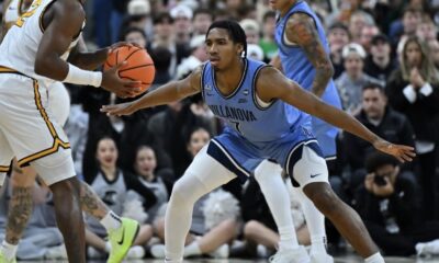 Villanova Men's Basketball bench guard Malachi Palmer. Image courtesy of Villanova MBB's Instagram account