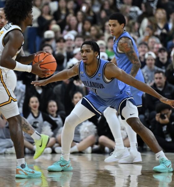 Villanova Men's Basketball bench guard Malachi Palmer. Image courtesy of Villanova MBB's Instagram account