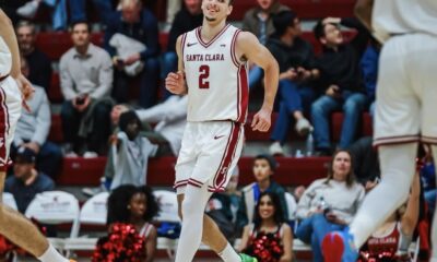 Former Villanova guard Sash Gavalyugov. Image courtesy of Santa Clara Men's Basketball's Instagram account