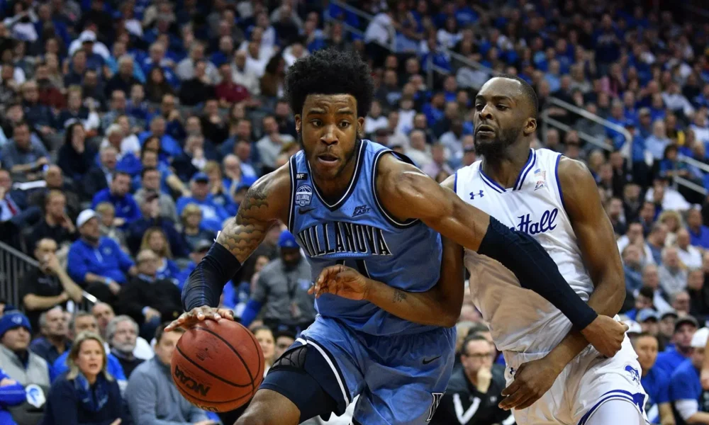 Villanova Men's Basketball forward product Saddiq Bey. Image courtesy of Villanova Athletics.